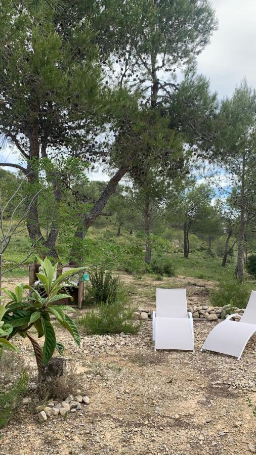 Villa en bordure de colline*piscine*clim*netflix Les Matelles Exterior foto
